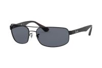Ray-Ban RB3445 006/P2 Sonnenbrille in matte black