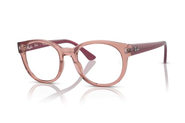 Ray-Ban RX7227 8314 Brille in pink transparent - megabrille