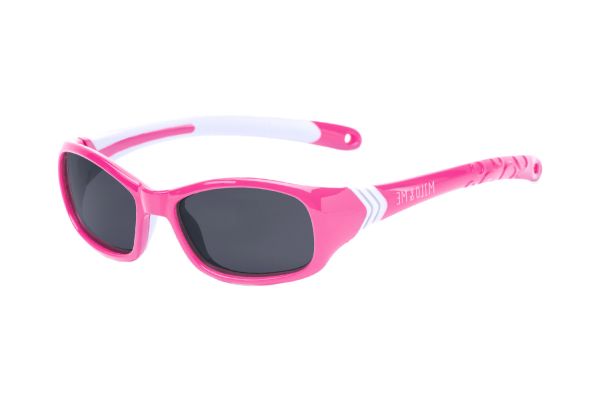 Milo&Me Sun 3 Renee 8403114 Kindersonnenbrille in pink/grau - megabrille