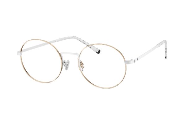 Humphrey's 582345 90 Brille in weiß/gold - megabrille