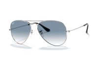 Ray-Ban Aviator Large Metal RB3025 003/3F Sonnenbrille in silber