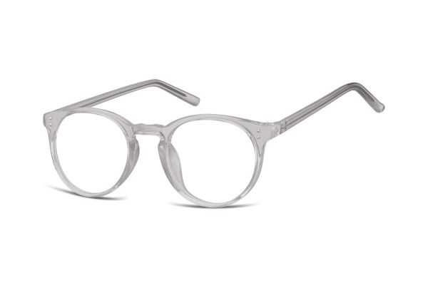 Megabrille Modell CP123 Brille in transparent grau - megabrille