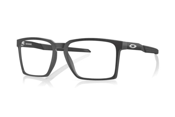 Oakley Exchange OX8055 01 Brille in schwarz satiniert - megabrille