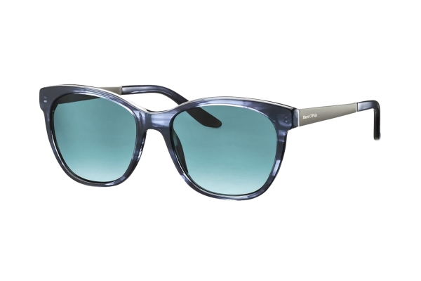 Marc O'Polo 506114 70 Sonnenbrille in blau strukturiert - megabrille