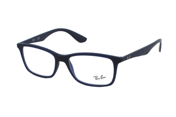 Ray-Ban RX7047 5450 Brille in matt blau - megabrille