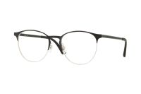 Ray-Ban RX6375 2861 Brille in silver on top black