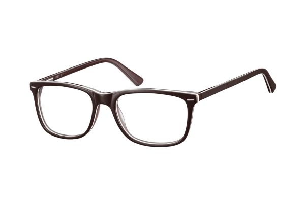 Megabrille Modell A71E Brille in schwarz/grau - megabrille
