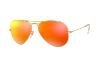 Ray-Ban Aviator Large Metal RB3025 112/4D Sonnenbrille in matte gold