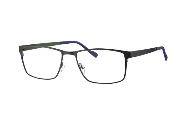TITANflex 820773 10 Brille in schwarz matt - megabrille