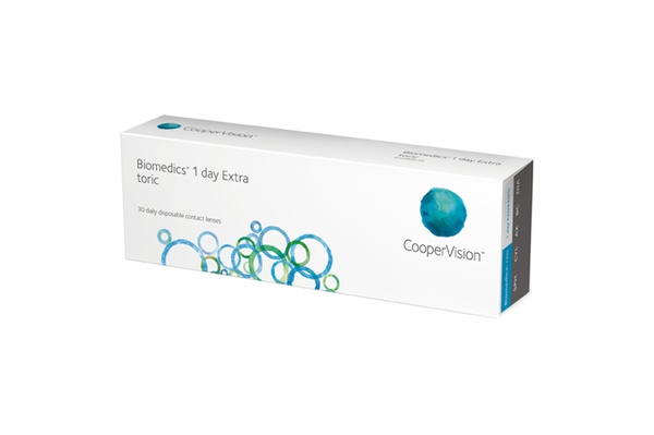 CooperVision BioMedics® 1Day Extra Toric 30er Pack Tageslinsen - megalinse