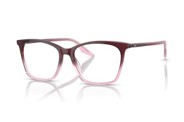Ray-Ban RX5422 8311 Brille in red & pink - megabrille