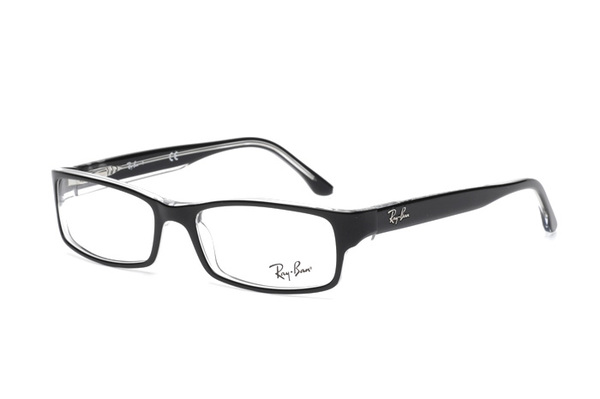 Ray-Ban RX 5114 2034 Brille in schwarz/transparent - megabrille