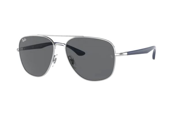 Ray-Ban RB 3683 003/B1 Sonnenbrille in silver - megabrille