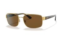 Ray-Ban RB3687 001/57 Sonnenbrille in gold - megabrille