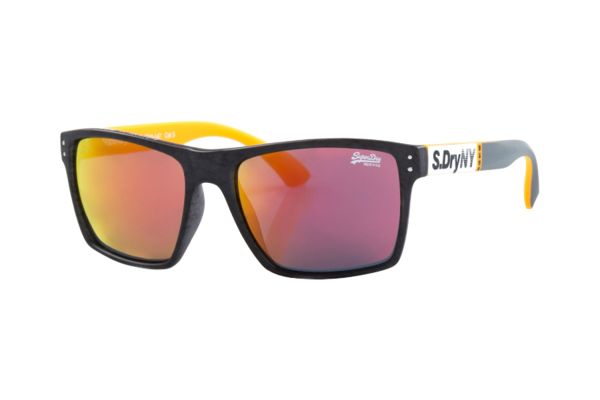 Superdry SDS Kobe 182 Sonnenbrille in grau/orange matt - megabrille
