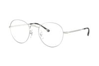 Ray-Ban Round Metal II RX3582V 2538 Brille in matte silver