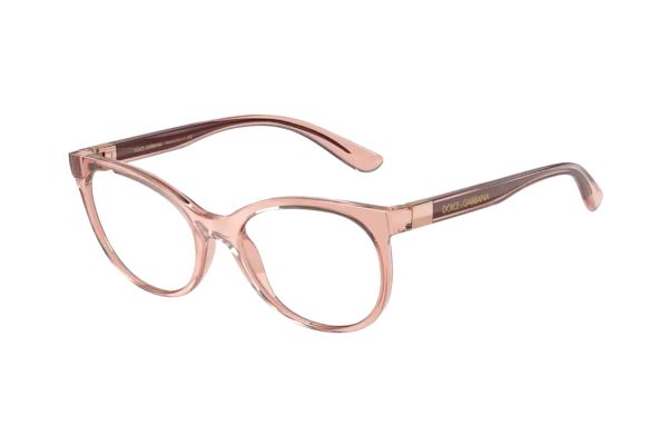 Dolce & Gabbana DG5084 3148 Brille in transparent pink - megabrille