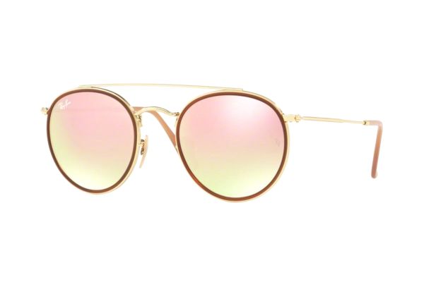 Ray-Ban RB 3647N 001/7O Sonnenbrille in gold - megabrille