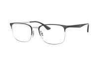 Ray-Ban RX6421 2997 Brille in silver on top matte black