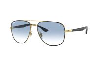 Ray-Ban RB3683 90003F Sonnenbrille in black on arista