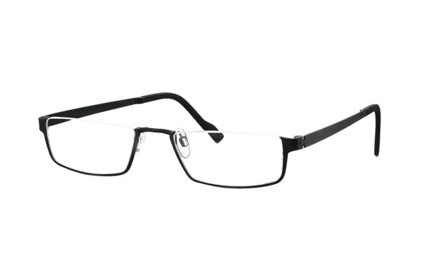 TITANflex 820732 10 Brille in schwarz matt - megabrille