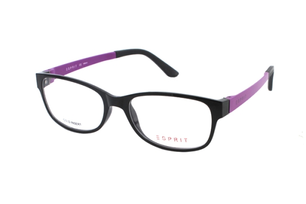ESPRIT ET17445 538 Brille in schwarz/lila - megabrille