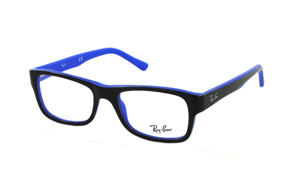 Ray-Ban RX 5268 5179 Brille in schwarz/blau - megabrille