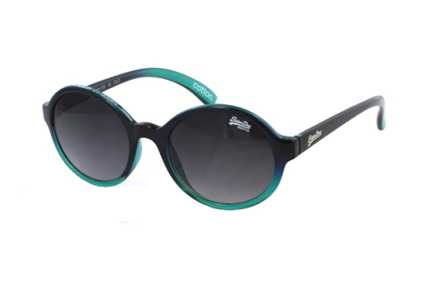 Superdry SDS Cotton 108 Sonnenbrille in grün transparent - megabrille