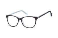 Megabrille Modell A59E Brille in schwarz/klar