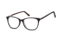Megabrille Modell A59G Brille in schwarz+grau