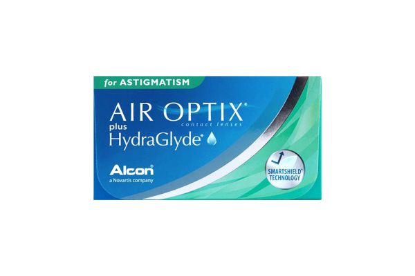 Alcon AIR OPTIX plus HydraGlyde for ASTIGMATISM 3er Box - Monatslinsen - megabrille