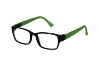 eye:max 5146 4047 Brille in schwarz/grün/schwarz matt