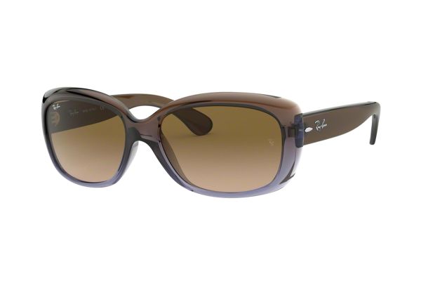 Ray-Ban Jackie Ohh RB4101 860/51 Sonnenbrille in brown gradient lilac - megabrille