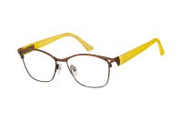 eye:max 5176 0074 Brille in mossy mocca/rosegold