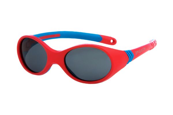 Milo&Me Sun 2 Nicky 8402210 Kindersonnenbrille in rot/blau - megabrille