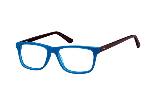 Megabrille Modell A72E Brille in blau - megabrille