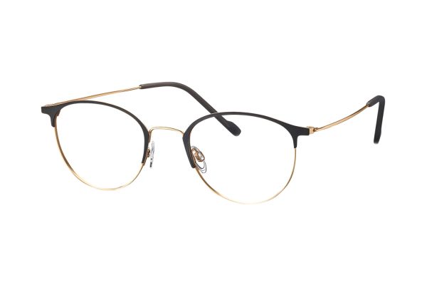 TITANflex 820767 21 Brille in roségold/schwarz - megabrille