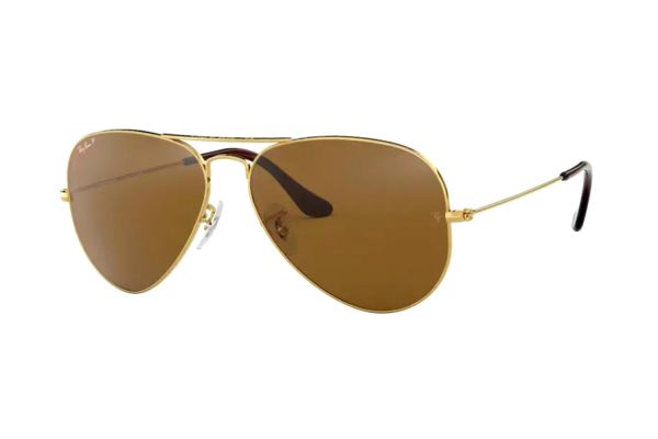 Ray-Ban Aviator Large Metal RB 3025 001/57 Sonnenbrille in arista - megabrille