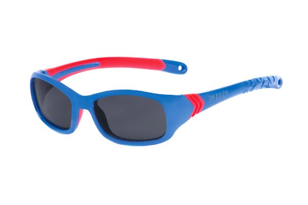 Milo&Me Sun 3 Renee 8403013 Kindersonnenbrille in blau/rot - megabrille