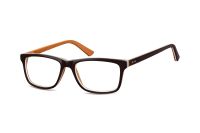 Megabrille Modell A72F Brille in schwarz/braun