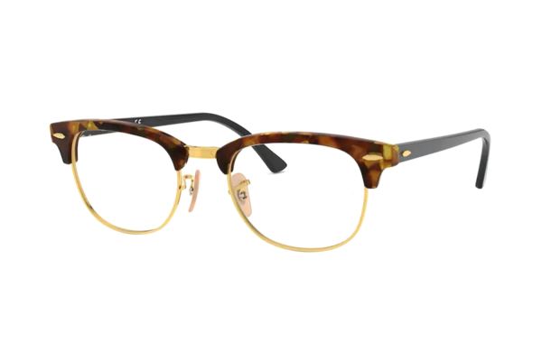 Ray-Ban Clubmaster RX5154 5494 Brille in brown havana - megabrille