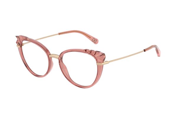 Dolce & Gabbana DG5051 3148 Brille in transparent pink - megabrille