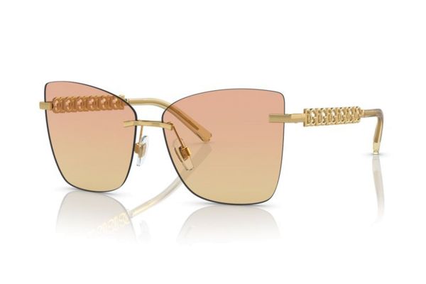 Dolce&Gabbana DG2289 02/EL Sonnenbrille in gold - megabrille