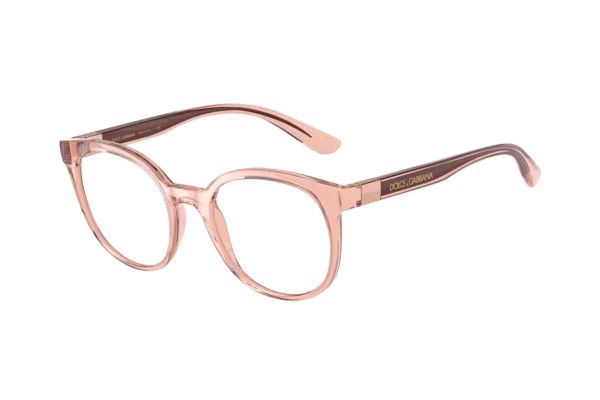 Dolce & Gabbana DG5083 3148 Brille in transparent pink - megabrille