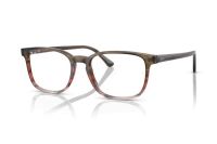 Ray-Ban RX5418 8251 Brille in braun gestreift & rot