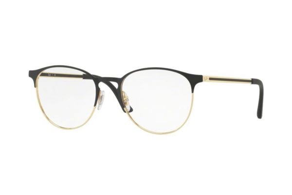 Ray-Ban RX6375 2890 Brille in gold top in black - megabrille