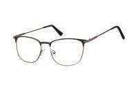 Megabrille Modell 890 Brille in gunmetall+schwarz