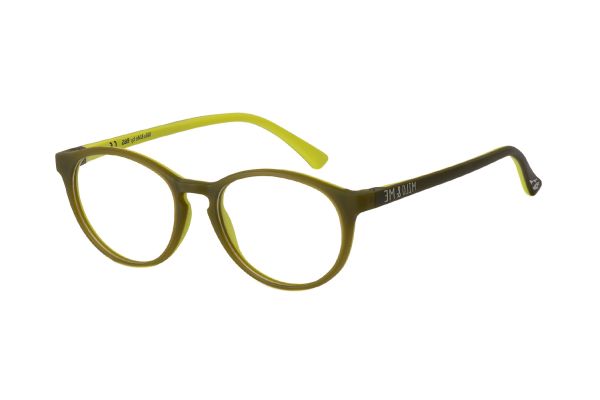 Milo & Me Modell Kim 8506145 Kinderbrille in helloliv/gelbgrün - megabrille