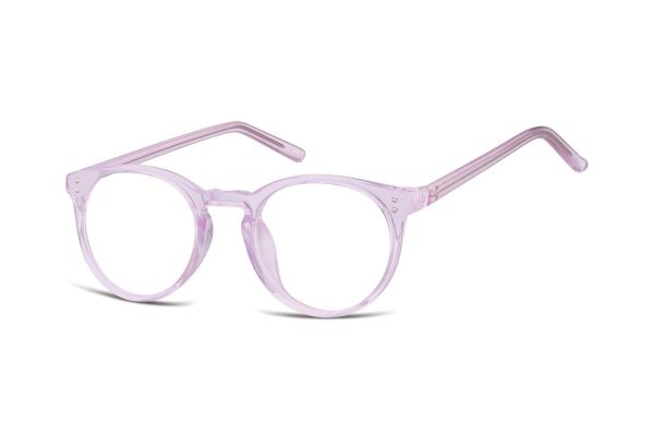 Megabrille Modell CP123D Brille in transparent violett - megabrille
