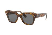 Ray-Ban State Street RB2186 1292B1 Sonnenbrille in havana on trasparent light brown